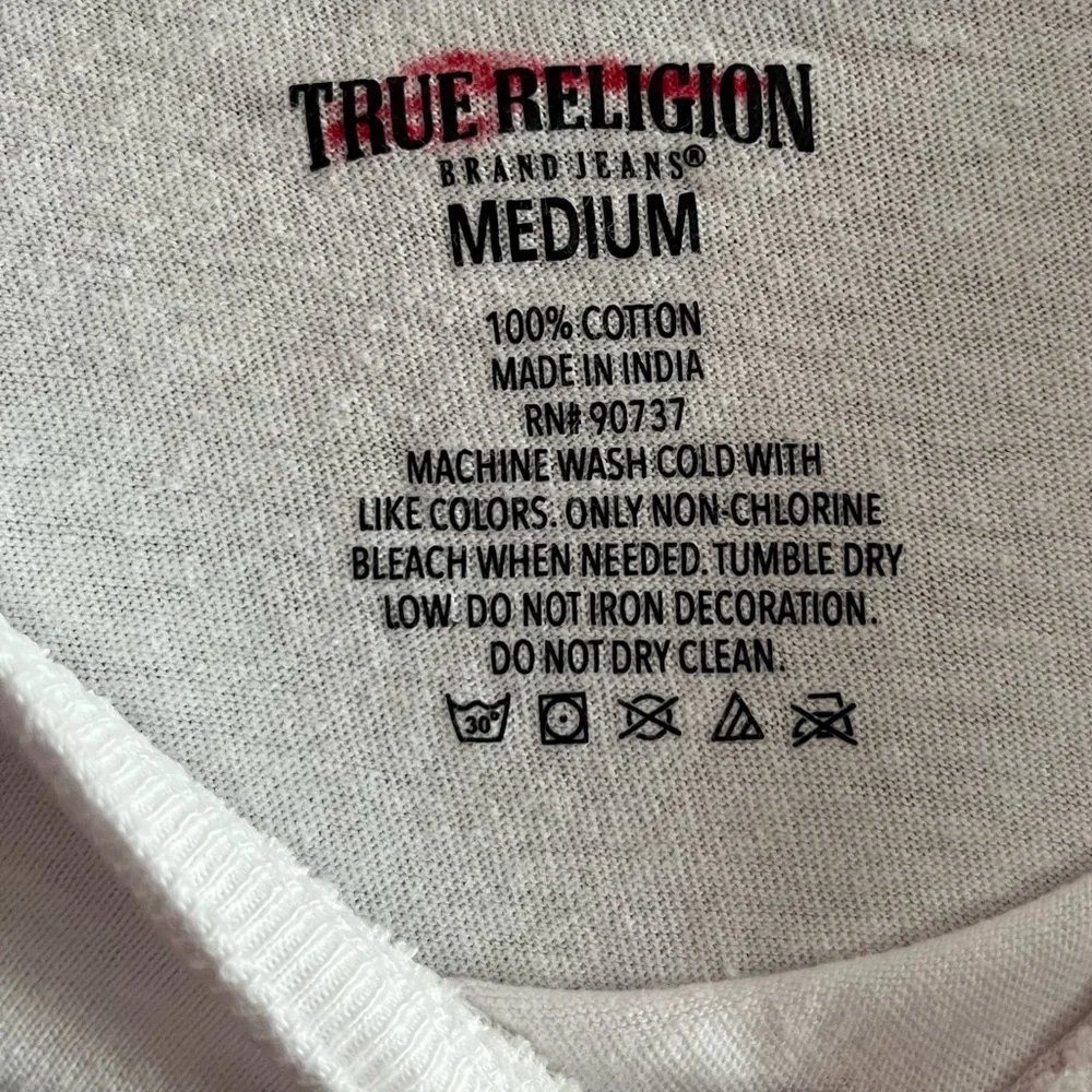 True Religion Cotton Crew Neck T-Shirt